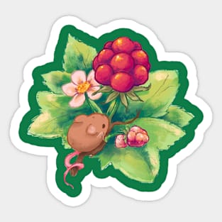 Berry Mouse Sticker